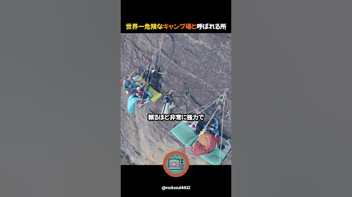 世界一危険なキャンプ場と呼ばれる場所