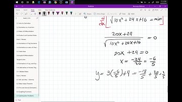 Nemanja Nikitovic Live Stream (Calculus1s 4.5 Optimization Problems)