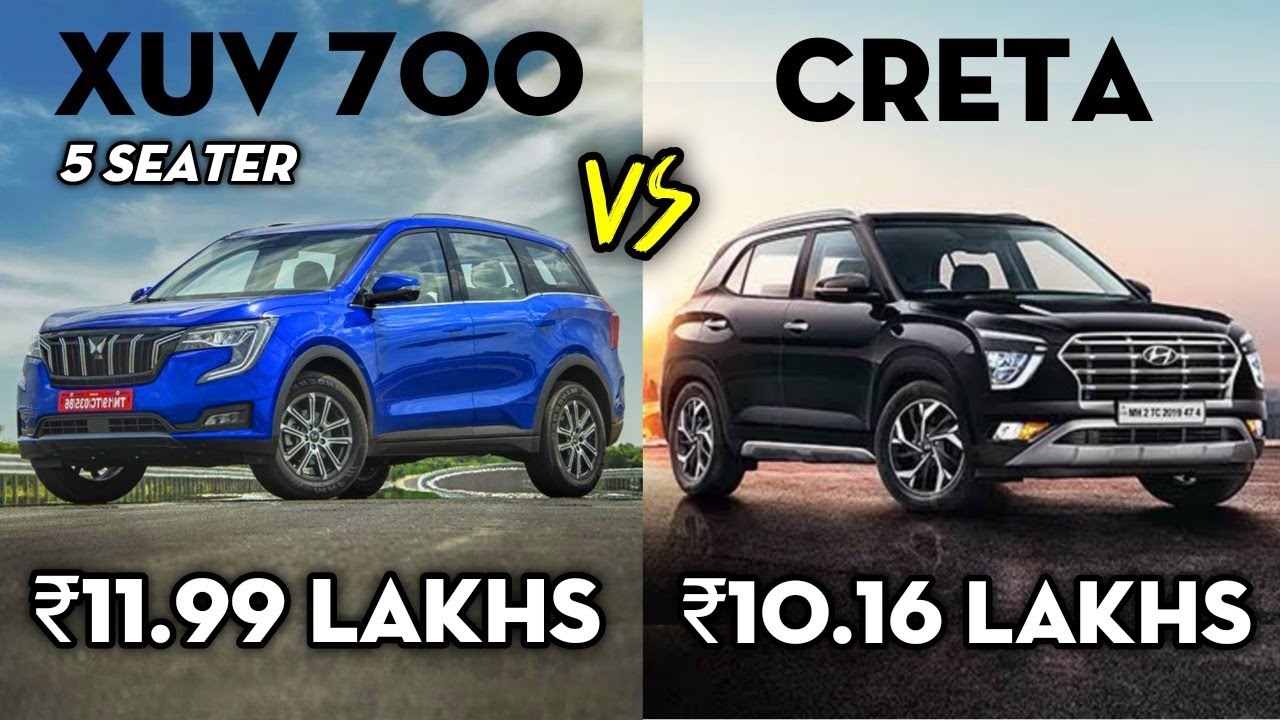 तभी इसको KING कहते हैं 🔥👑 | Mahindra XUV700 vs Hyundai Creta | Mahindra ...