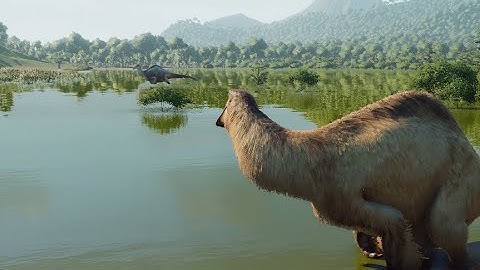 Day 71 of adding a Deinocheirus to this park until they