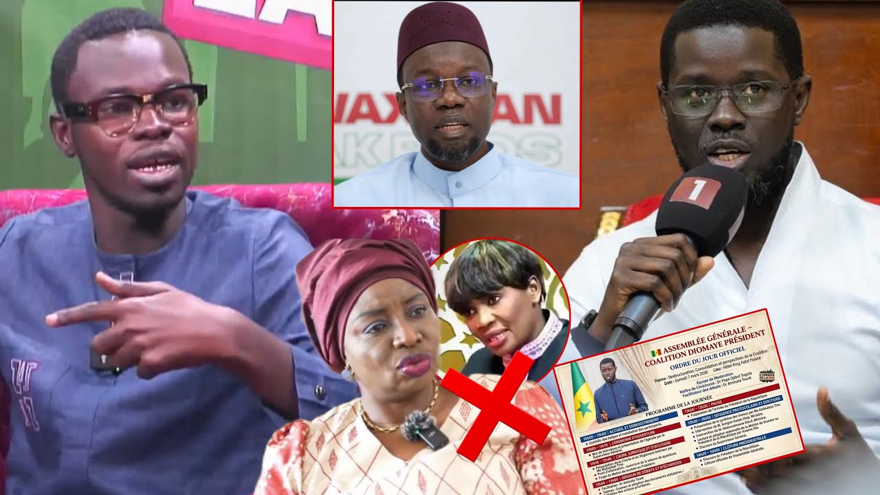 «Diomaye sou Waxè 15h ba signè, Mimi et MNF: Sonko annonce sa sortie ? Juriste Diouf éclate tout 