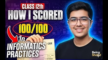 How to Score  100 on 100 in Class 12 IP| 2 months plan|CBSE Information Practices | study plan|IP|CS