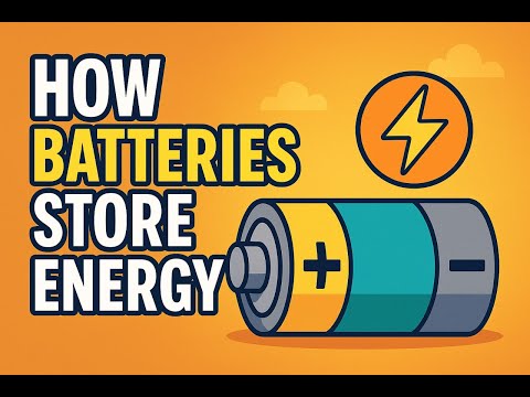 What Type Of Energy Do Batteries Store