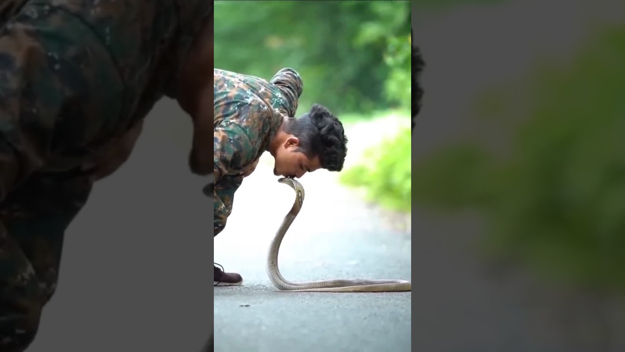 snake kiss 😘 o my god 