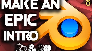 HOW TO MAKE AN INTRO WITH BLENDER! FOR FREE 2016 | Edit Blender Intro Templates!