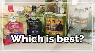 11 Rabbit Pellet Brands  A Nutritional Comparison (Australian )
