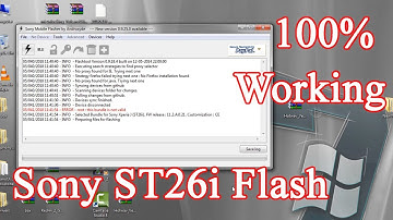 Sony Experia J ST26i Flash And Install 100% Working |