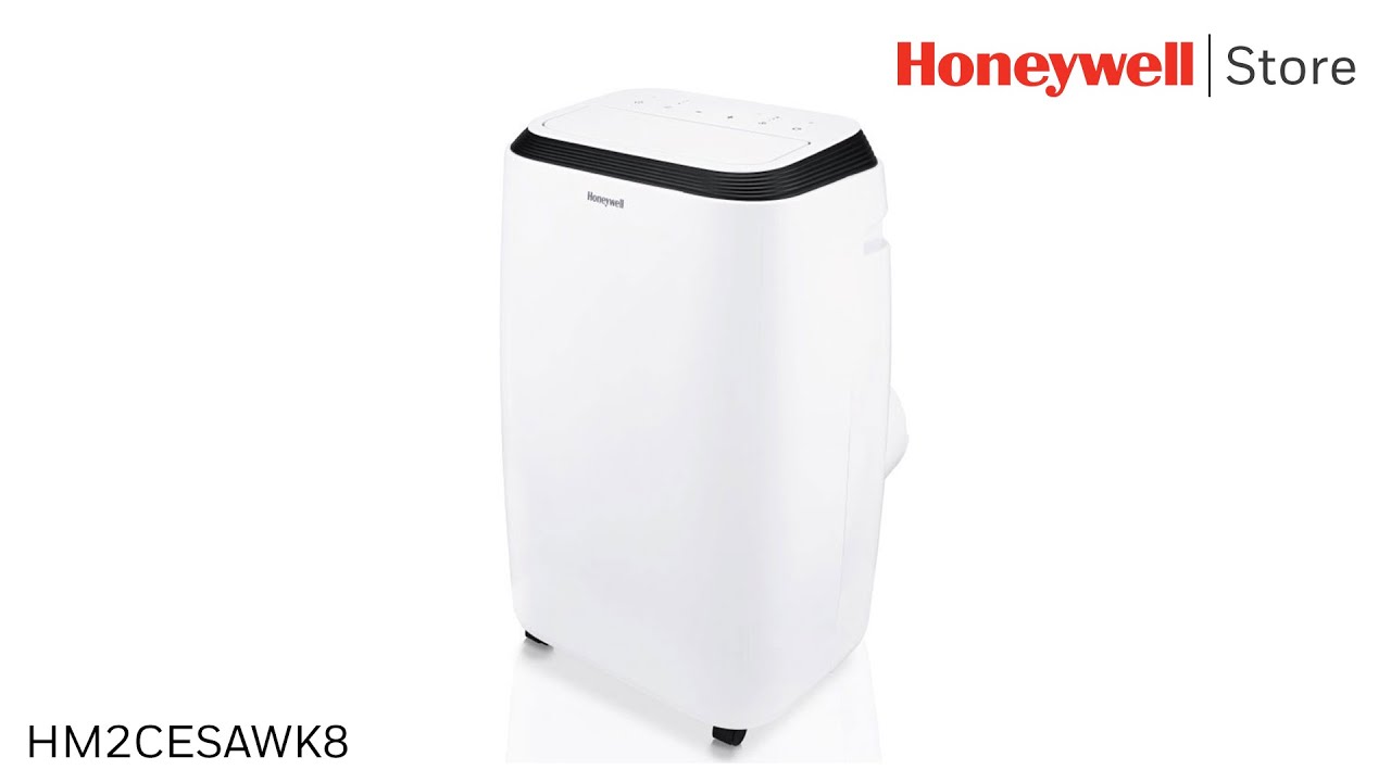 Honeywell 11,000 BTU Portable Air Conditioner, Fan, u0026 Dehumidifier -  (HM2CESAWK8) - YouTube