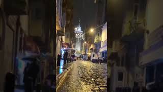 Galata kulesi ve yağmur istanbul rain nature galatakulesi relaxing