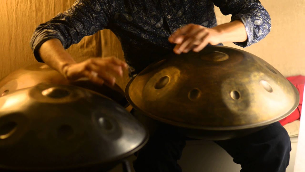 Pasha Aeon - Three Handpans Improvisation 2015