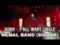 Korn  yall want a single cover by nemal bandsidrap  festival carnaval toraja 2023
