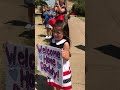 Little Girl Cries at Father's Military Homecoming