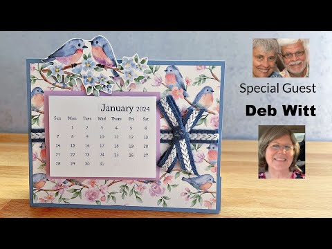 Create with Us/Mini Desktop Calendar: Simple DIY Gift for the New