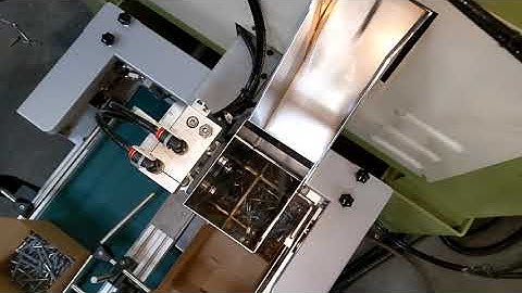 MODEL: ZYC M6-8 SCREW ANCHOR ASSEMBLY MACHINE WITH PACKAGING UNIT