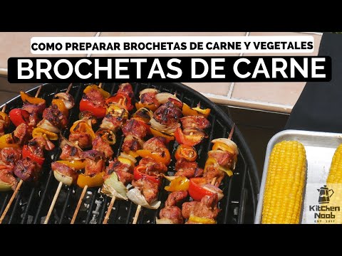 Video: Cómo Marinar Brochetas De Cerdo Con Vinagre