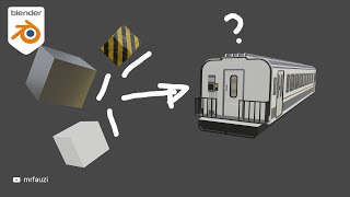 Train Modeling in Blender | Blender 3D Tutorial