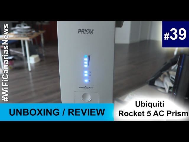 Pautas comprador Leia Ubiquiti Rocket 5 AC Prism - YouTube
