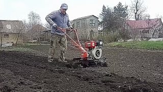 Самый честный расход топлива мотоблока Зубр 6.1лс