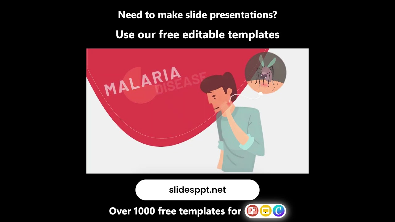 Free Malaria Template for PowerPoint and Google Slides #malariappt
