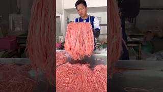 Amazing Process Making Sweet Roti Sai Mai - Thai Street Food