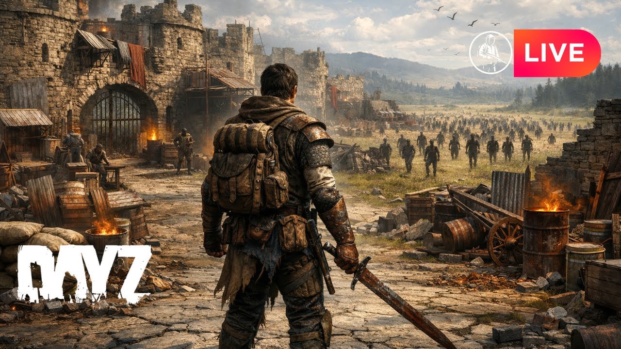 Trying a PvE DayZ Server — Medieval Style | 1440p Livestream