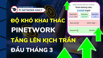 Độ Khó Khai Thác Pinetwork Tăng Lên Kịch Trần Đầu Tháng 3