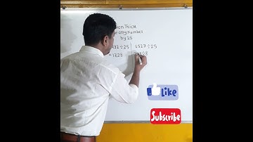Amazing division trick ||Divide any number by 25||#shorts