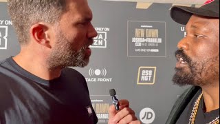CHISORA & HEARN ANGRY CLASH! - I GOT NONE OF YOUR DAZN MONEY!/ HE'S A W*NKER!/ YOU SAY SILLY THINGS!