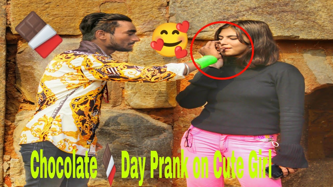 🍫 chocolate day | chocolate day prank on girlfriend | gone wrong prank ...