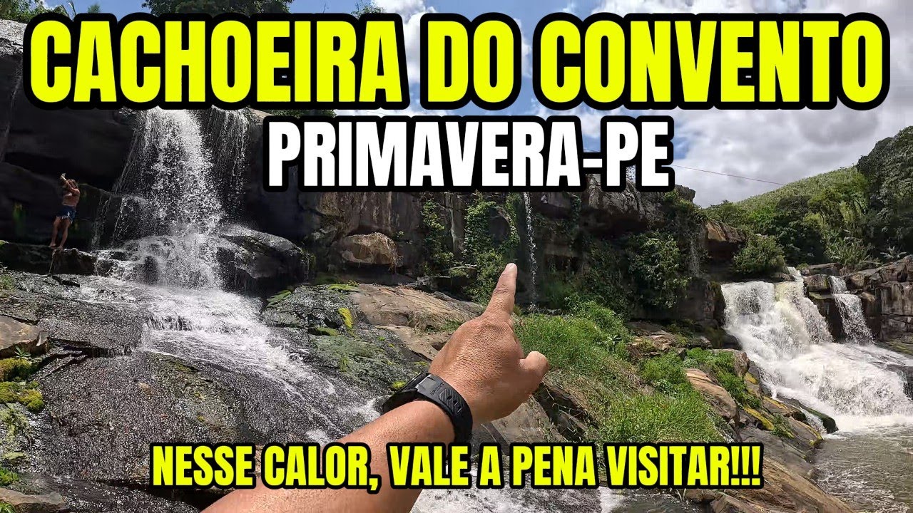 UM PARAÍSO DESCONHECIDO, CACHOEIRA DO CONVENTO, EM PRIMAVERA - PE.