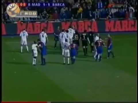 Zinedine Zidane FIGHT vs  Luis Enrique