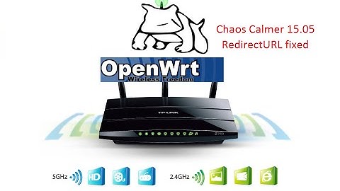 How to install Nodogsplash captive portal and fix RedirectURL error on OpenWrt Chaos Calmer 15.05