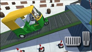 Modern Tuktuk Taxi Parking Simulator - Auto Rickshaw Driving Game to Play | Android Gameplay [HD] screenshot 1