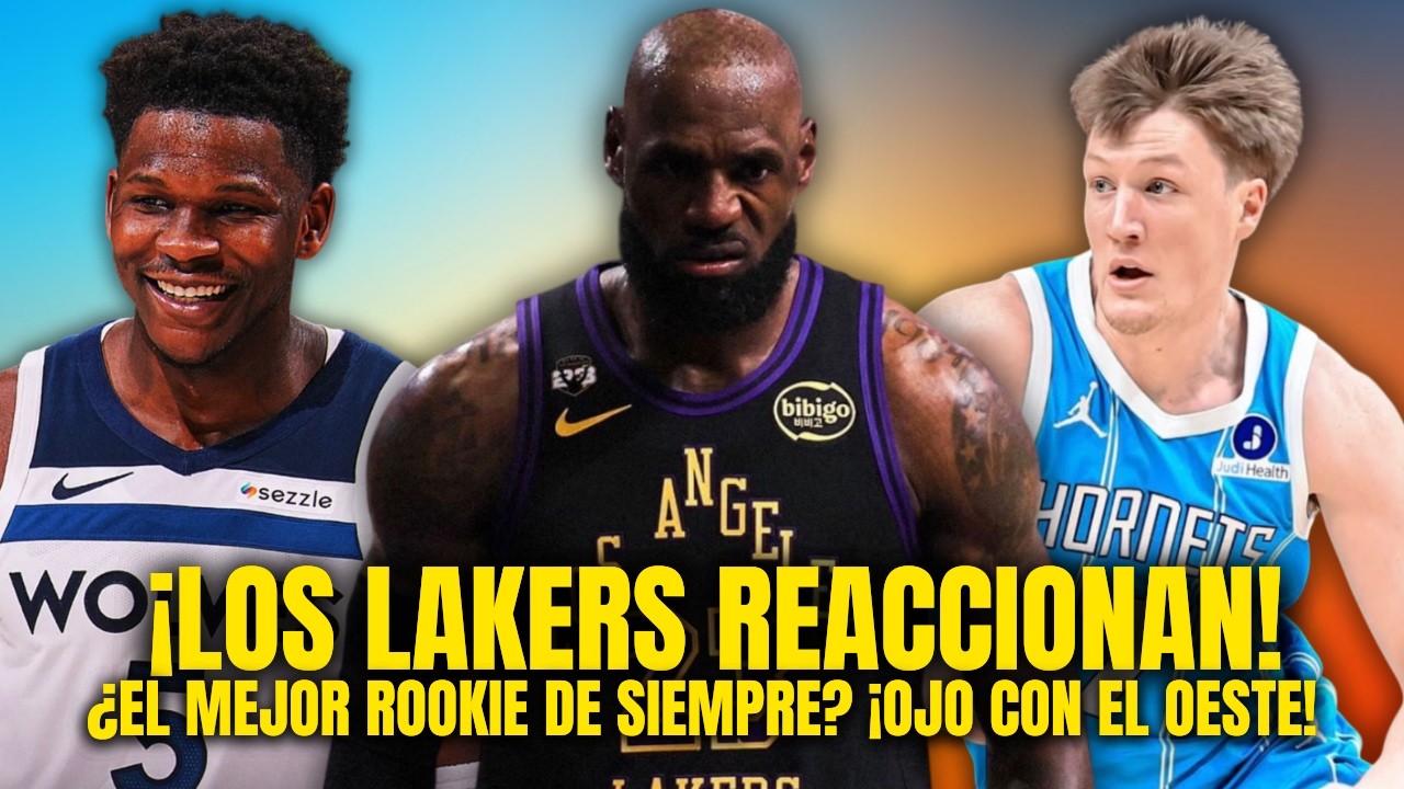 ¡LEBRON Y LAKERS REACCIONAN! ¿ES KON KNUEPPEL EL ROOKIE DEL AÑO?