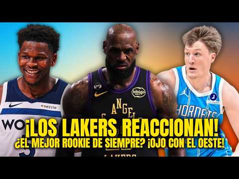 ¡LEBRON Y LAKERS REACCIONAN! ¿ES KON KNUEPPEL EL ROOKIE DEL AÑO?