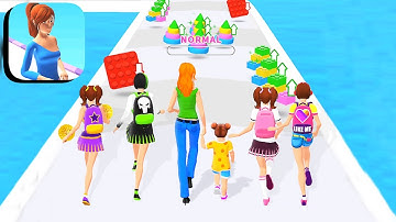 Stroller Run ​- All Levels Gameplay Android,ios (Levels 1-4)