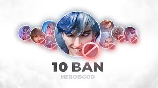 gimana kalo ranked ban 10 hero?