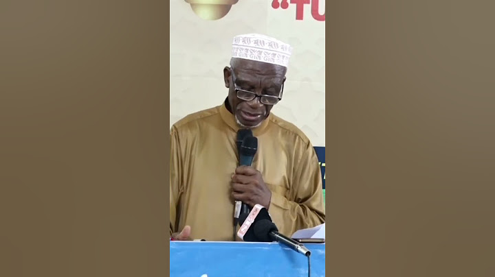 SHEIKH PONDA ' NO REFORMS NO ELECTION' MIFUMO IFUMULIWE