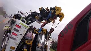 Rotator work ep#121 broken down Volvo w/trailer