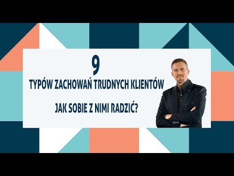 Wideo: Psychologiczne Portrety Trudnych Klientów