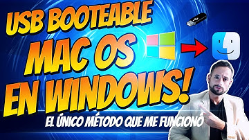 Cómo crear un USB de arranque para MacOS desde Windows - Solución de errores