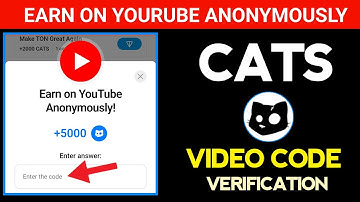 Earn On Youtube Anonymously | Earn On Youtube Anonymously! Cats Code | Cats Video Code