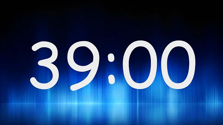 39 Minutes Timer / Countdown from 39min