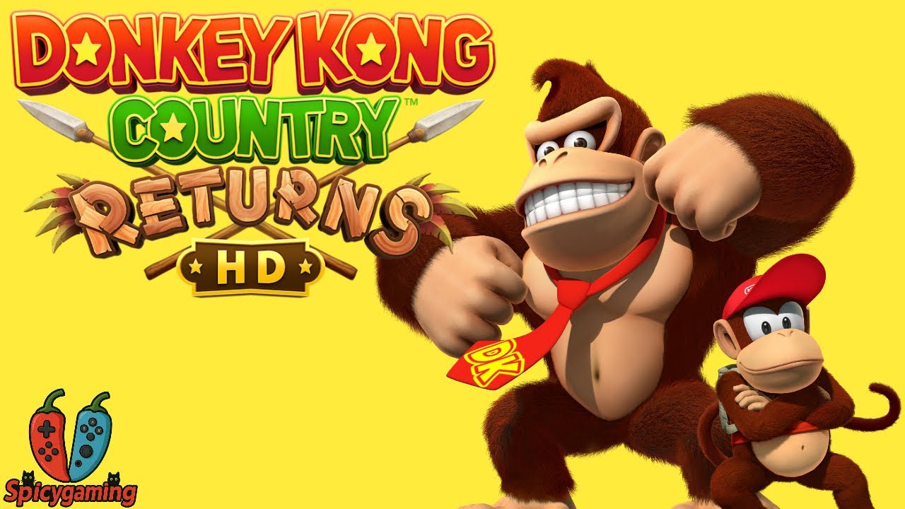 Donkey Kong Country Returns HD 1-3 Tree Top Bop