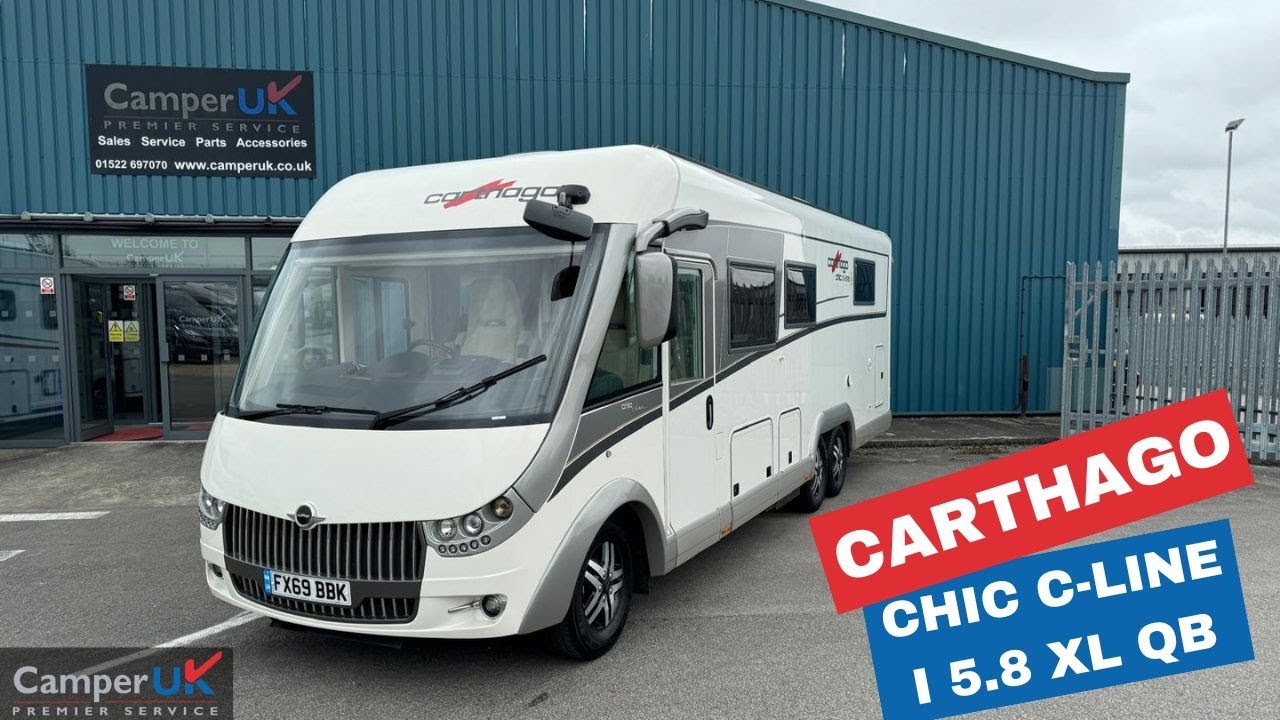 2019 Carthago C-Line I 5.8 XL QB - For Sale at Camper UK