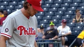 PHI@PIT: Nola tosses seven innings of one-run ball