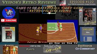 One on One - Dr. J vs Bird | Atari 7800 / Amiga | Review | Basketball Game Retrospective #3 | 🏀🎮