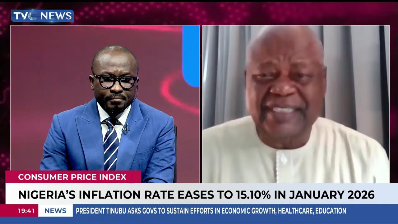 Nigeria's Inflation Rate Eases to 15.10% in January 2026