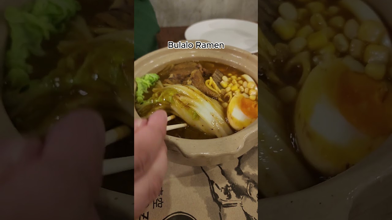 Bulalo Ramen 🍜 ONLY in Tagaytay