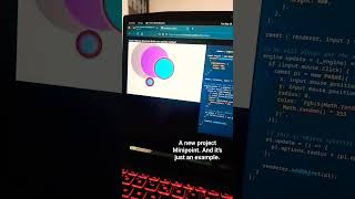 Minipoit. #coding #code #tutorial The right 2d graphics library for your experiments.